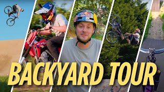 I INVITED PROS TO RIDE ALL MY BACKYARD SPOTS!!