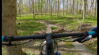Mountain Biking at Kickapoo State Recreation...