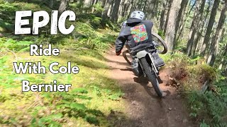 Epic Ride With Cole Bernier On Mt.Tzouhalem