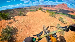 Premiers tours de roues sur Wire Mesa, un...