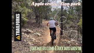 Ride sur un bike center en Utah ! C’est fun !