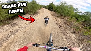 I FINALLY COMPLETED THIS JUMP TRAIL! A470 AT...