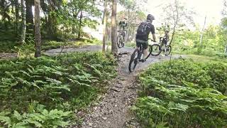 29 May 2024 Steep rock slab at Hylliskogen,...