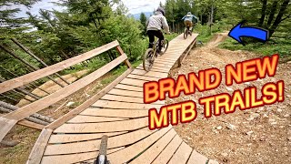 BRAND NEW MTB BIKEPARK - FIRST RIDE!!!