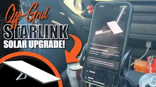 Powering Starlink Off-Grid  + Solar Battery...