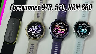 Garmin Forerunner 970 / 570 and HRM 600 //...