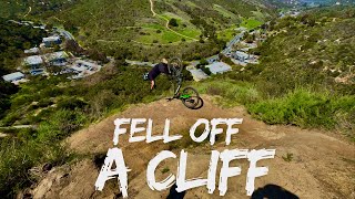 |EP 56|  120FT MTB CLIFF FALL at Crankbrothers...