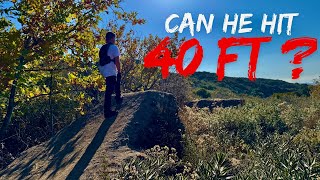 |Ep 37| Can My Friend Conquer a 40ft MTB Jump?