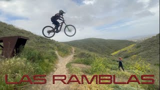 First Time Riding Las Ramblas MTB Trails in...
