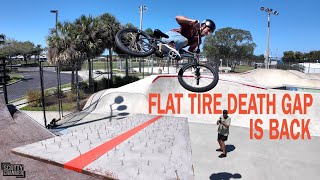 FLAT TIRE DEATH GAP AIR!