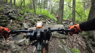 Up and Down Musser's Gap on 2 Yamahas