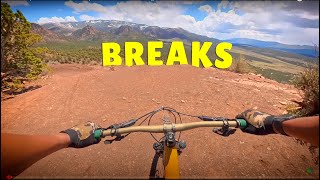 A Relaxed, Musical MTB Descent | Breaks Trail...