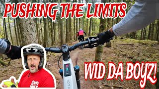 PUSHING THE LIMITS OF THE NEW BIKE *LADS LADS...