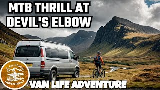 Wild Scottish MTB Ride + Overnight Vanlife at...