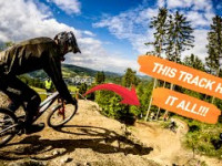 4 SEASONS IN ONE RACE AT THIS DOWNHILL WORLD...