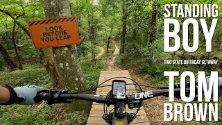 Standing Boy - Tom Brown Two State Mountain...