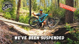 I Built A Suspension Bridge For Mountain Bikes...