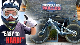 Riding the BEST trails at Bike Park Wales |...