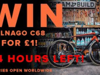 24 HOURS left to WIN this Colnago C68 for ONLY...