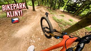 BIKEPARK KLINY Park Check in der Tschechischen...