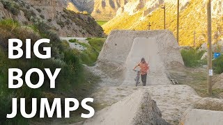 THE BIG SET - Huge Freeride Mtb Jumps at the...