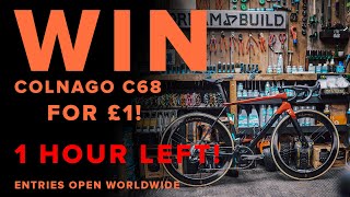 1 HOUR LEFT to WIN this Colnago C68 for £1! -...