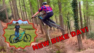 TOD GOT A NEW ENDURO BIKE!! (ORBEA RALLON)