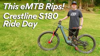 Crestline S180 Ride Day: Pure MTB Fun on the...