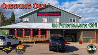 Checking out Gearheads Bike Shop n Petawawa