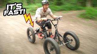 I FITTED A POWERFUL 1000W MOTOR TO THE...