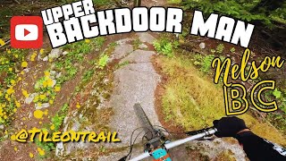 Upper Backdoor Man - Nelson, BC - MTB Trail...
