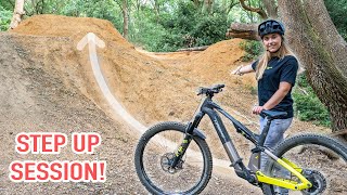 RIDING THIS STEP UP!