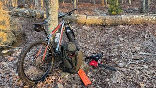 Mountain Bike - Trail Maintenance on the...