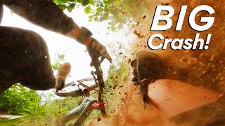 I Went Down HARD! – My Gnarliest MTB Crash...