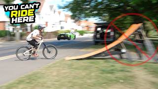 RIDING HUGE MTB KICKER SENDS AND GAPS THAT...