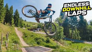 THIS IS WHY RIDING ENDLESS MTB DOWNHILL LAPS...