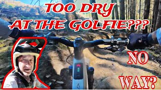 IS THE GOLFIE CRAP IN THE DRY??