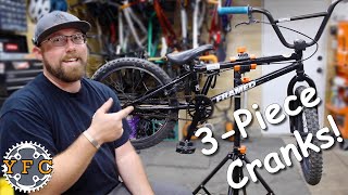 How to Upgrade to a 3-Piece Crankset on a BMX Bike