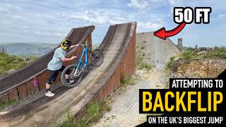 ATTEMPTING A BACKFLIP ON THE UK'S BIGGEST JUMP...