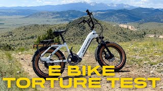 I Took A City E-Bike On A Mountain Bike Ride |...