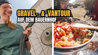 Gravel Abenteuer Bauernhof & Carbon Laufräder
