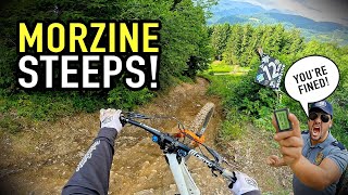 MORZINE'S ILLEGAL TRAILS.. EXPLAINED!!