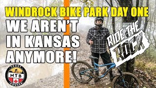 Windrock Bike Park Downhill MTB Trip // Day...