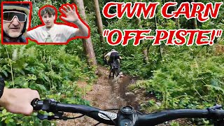 WE RODE THE CWMCARN 'OFF-PISTE!'