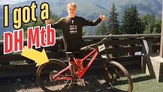 Les Arcs French Cup DH race