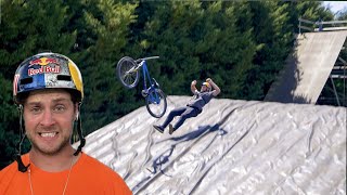 ATTEMPTING NEW MTB TRICKS AT MY SLOPESTYLE...