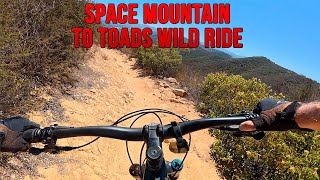 Space Mountain to Toads Wild Ride - Mountain...