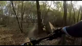 Riding MTB at Brazos River Park in Sugarland...