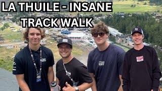 THE BEST NEW TRACK - LA THUILE WC DH WALK