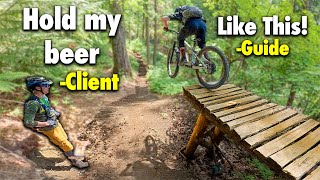 Big drops, BIGGER crashes, and brutal climbs...